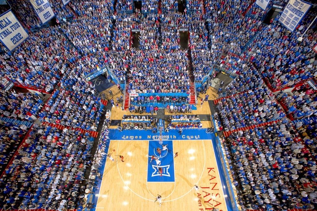 Allen Fieldhouse at the University of Kansas
